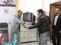 گزارش تصویری بازدید هیات رئیسه از واحد نقلیه در روز حمل و نقل